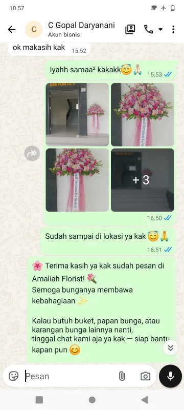 Pengiriman Karangan Bunga Husein Sastranegara Cicendo