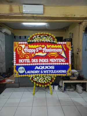 Papan Bunga di Husein Sastranegara Cicendo