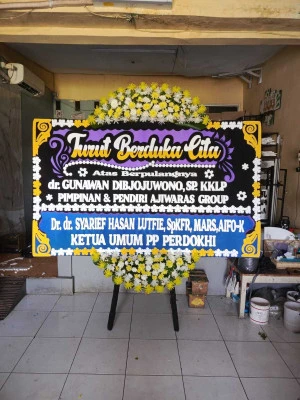 Papan Bunga di Husein Sastranegara Cicendo